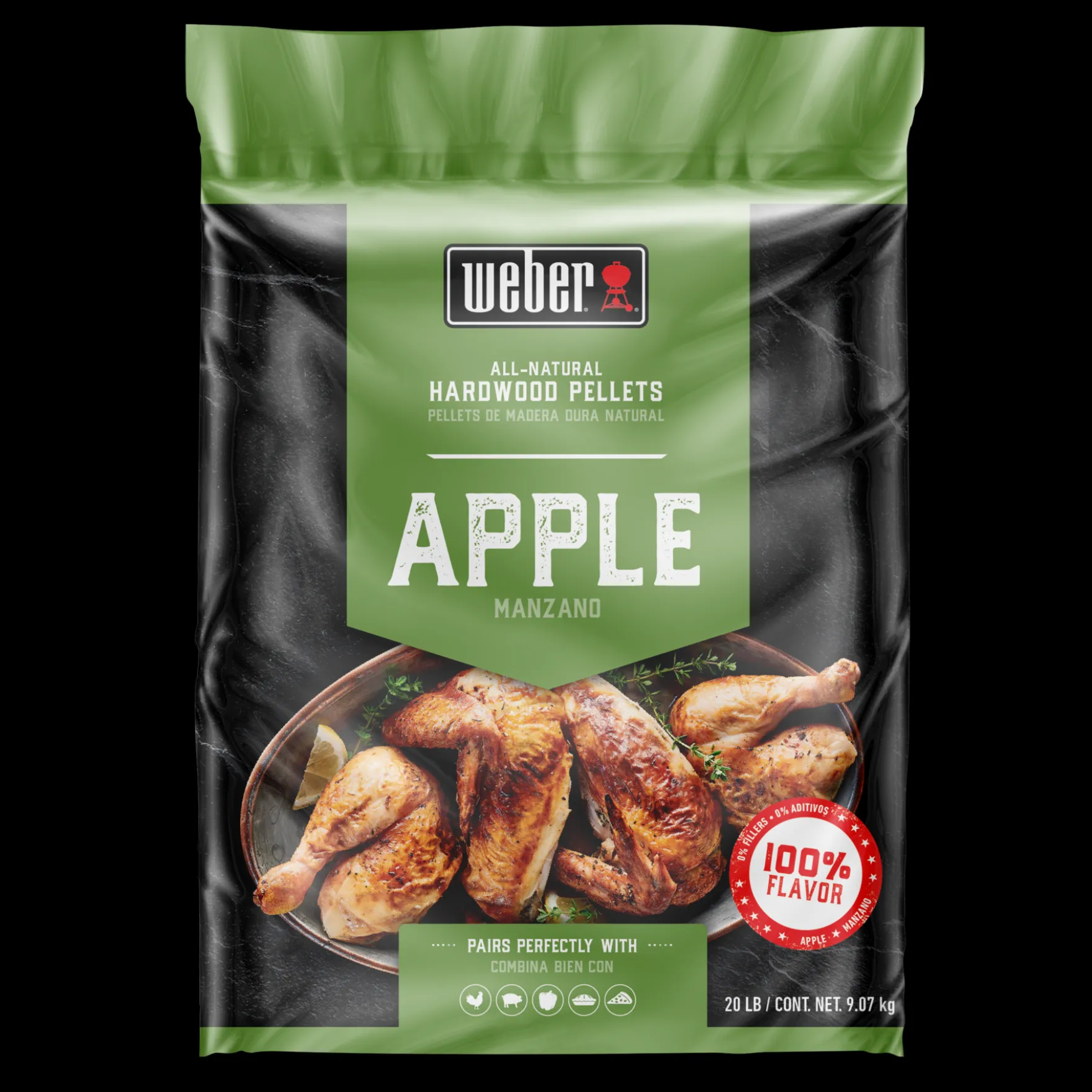 Apple All-Natural Hardwood Pellets