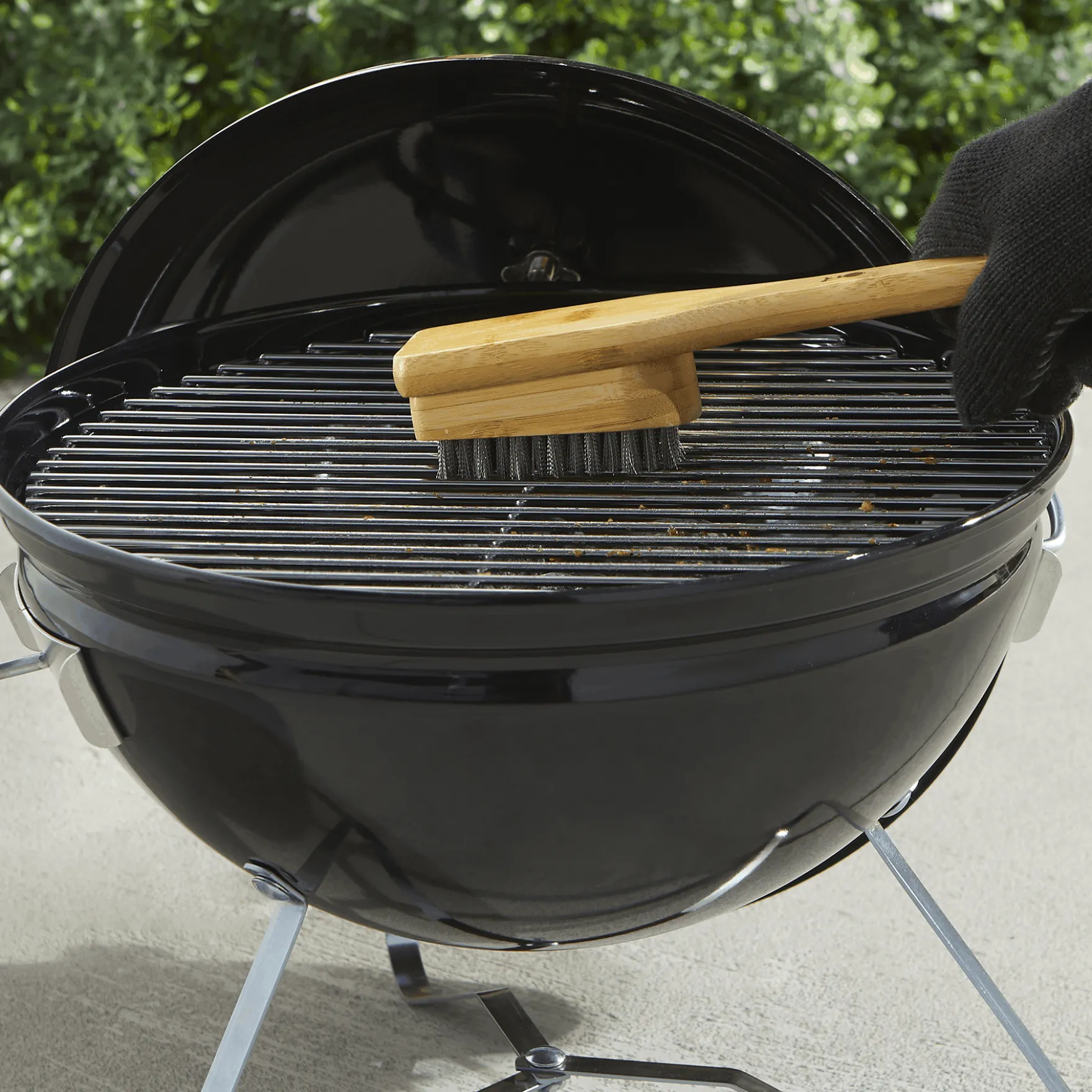 Grill Brush - 12” Bamboo