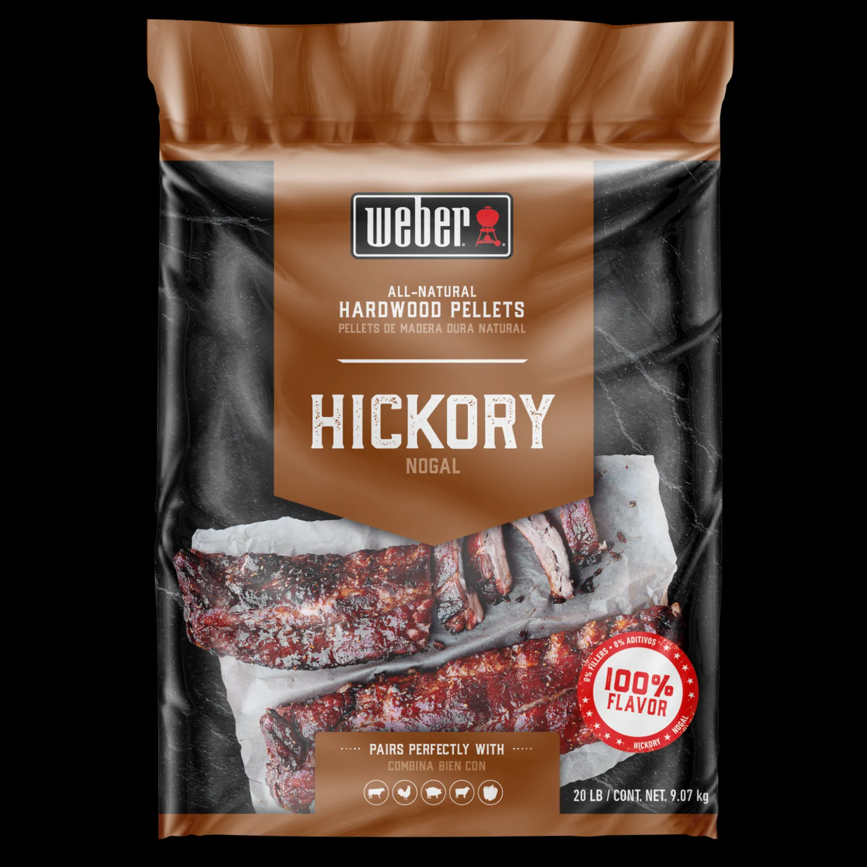 Hickory All-Natural Hardwood Pellets