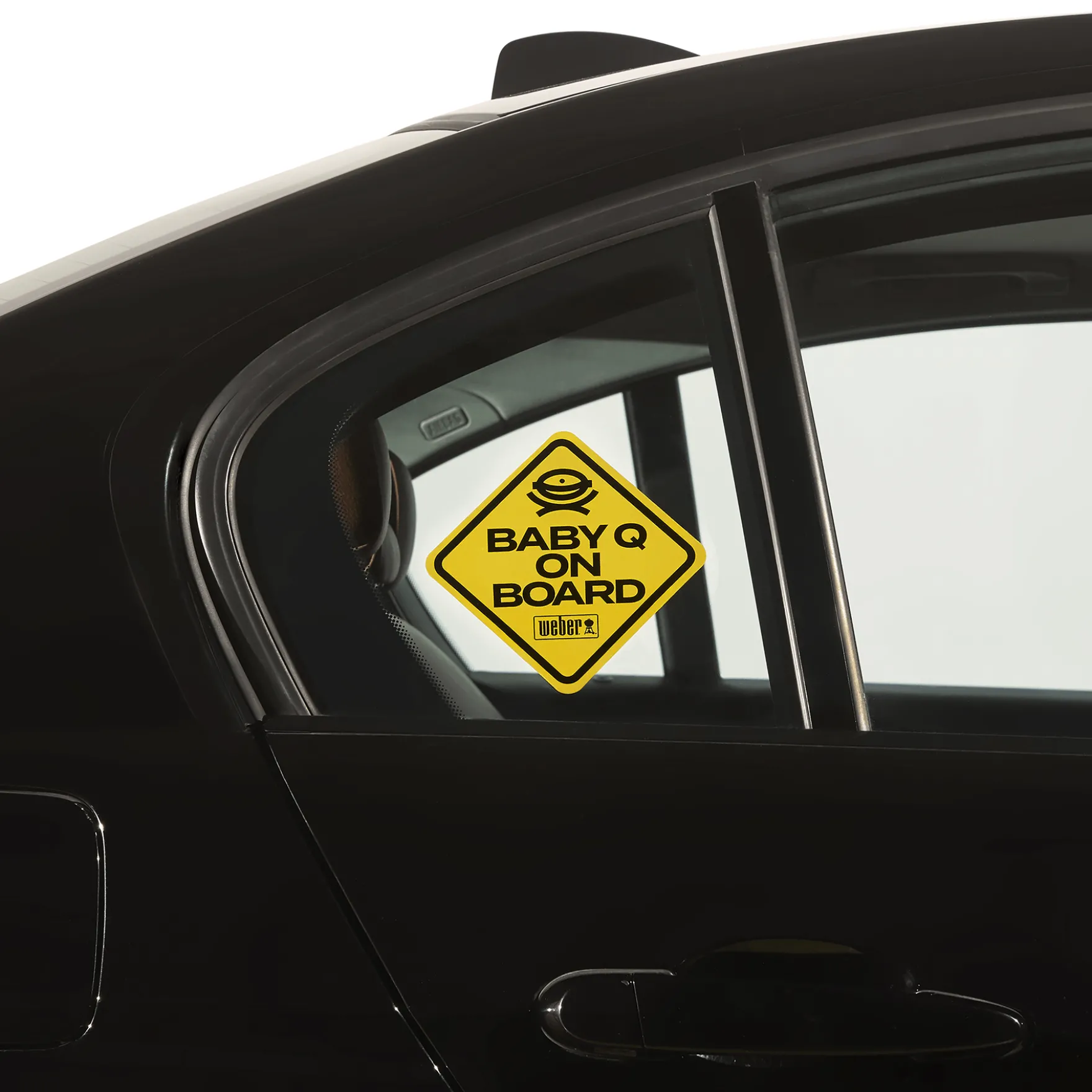Limited Edition Weber "Baby Q on Board" Car Decal