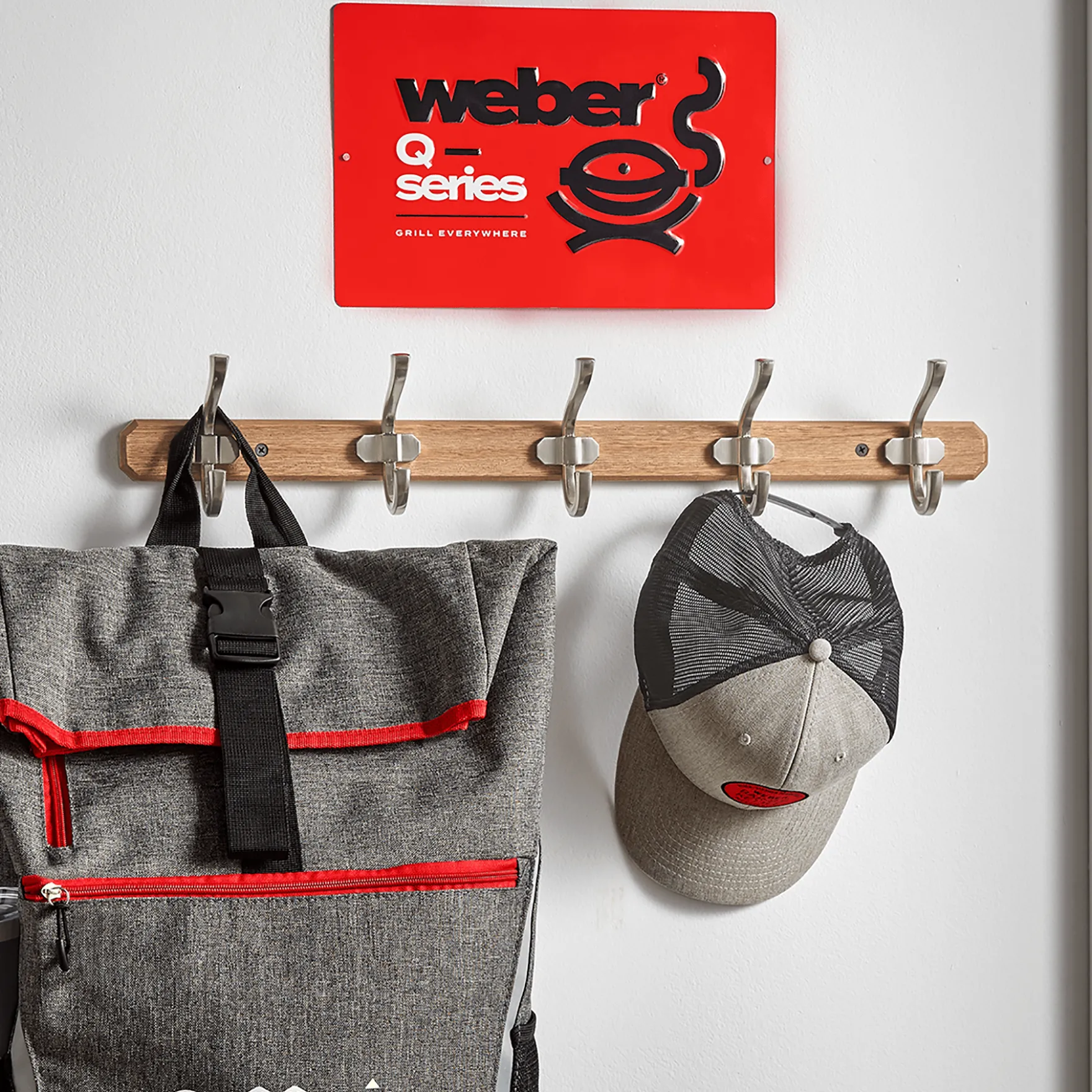 Limited Edition Weber Q Series Metal Sign