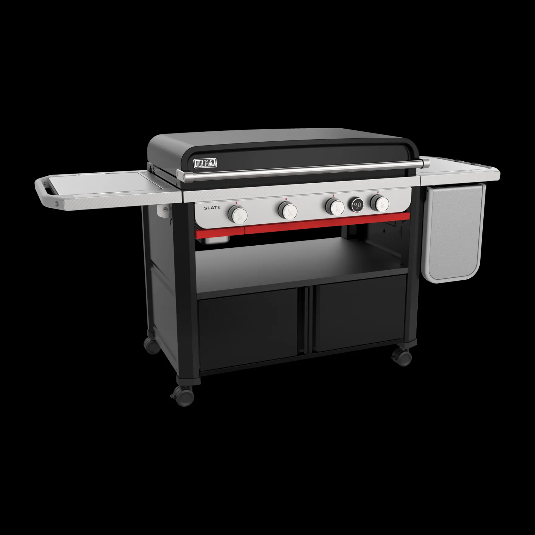 Slate® 36" Rust-Resistant Griddle with Flip-Up Side Table (Liquid Propane)