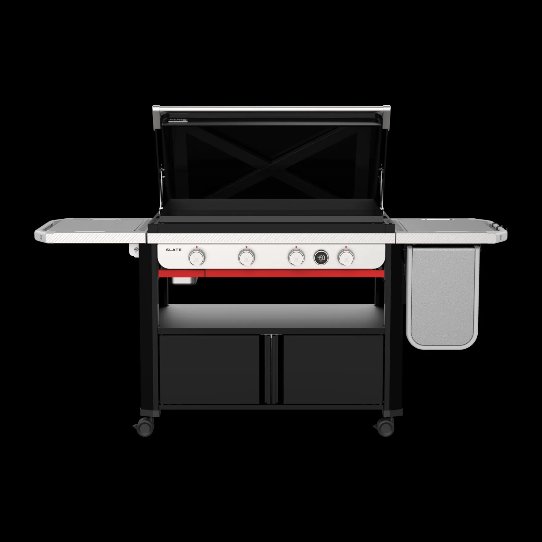 Slate® 36" Rust-Resistant Griddle with Flip-Up Side Table (Liquid Propane)