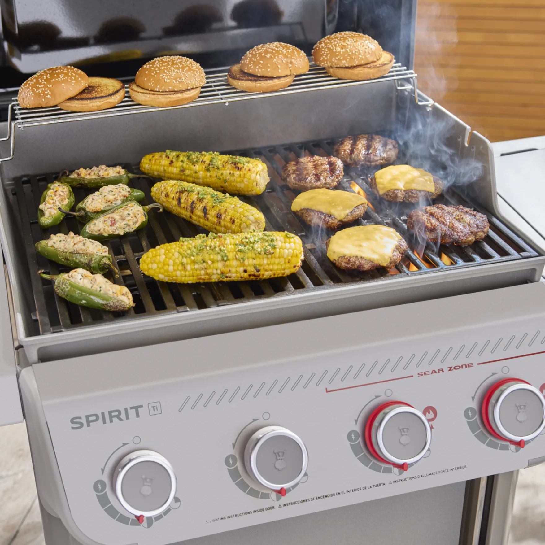 Spirit® E-425C Gas Grill Titanium Edition (Liquid Propane)