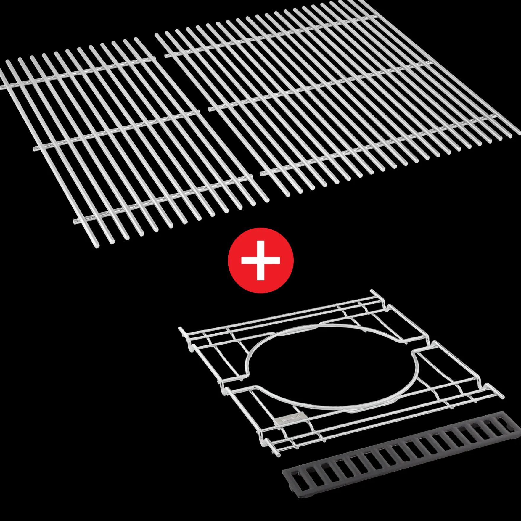 WEBER CRAFTED Stainless Steel Cooking Grates & Frame Kit - GENESIS 300 series